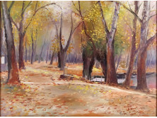 Erdélyi Tibor : "Mártélyi ősz" 2002