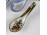 Vegyes kínai porcelán leveses kanálkészlet 10 darab