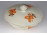 Régi vajszínű Drasche porcelán bonbonier