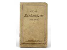 Vasi zsebnaptár 1941