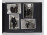 Régi ~1950-1960-as évekbeli polgári családi fotóalbum Szeged - Budapest - Balaton