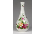 Hibátlan rózsás Royal Albert porcelán váza 14.5 cm
