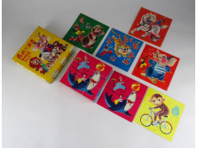 Retro 3D-s kocka puzzle kirakó CIRCUS
