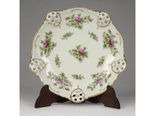 Klasszikus rózsa díszes ROSENTHAL porcelán dísztányér 13 cm