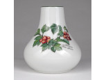 Régi Bavaria ribiszke mintás porcelán váza 8.7 cm 