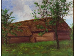 Magyar : Nádfedeles faház 1984