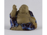 Kerámia kacsintó Buddha szobor