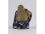 Kerámia zsákos buddha szobor
