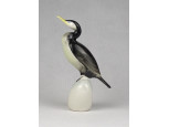Hibátlan Hollóházi porcelán kormorán