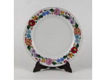 Kalocsai porcelán dísztányér falitányér 17 cm