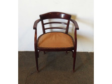 Régi támlás körkarfás szék thonet forma karosszék 