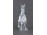 Edition Atlas Crystal Style collection "Zabolátlan ló" kristály szobor eredeti dobozában