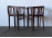 Régi thonet jelleg fenyő körkarfás szék pár