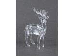 Edition Atlas Crystal Style collection "Félénk szarvas" kristály szobor eredeti dobozában