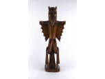 Régi afrikai törzsi fa totem szobor fafaragás 41.5 cm