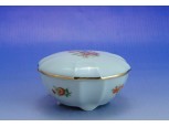 Jelzett német porcelán bonbonier GDR