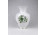 Virág mintás Hollóházi porcelán váza 17.5 cm