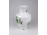 Virág mintás Hollóházi porcelán váza 17.5 cm