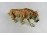 Hatalmas jelzett Royal Dux porcelán tigris szobor - sérült - 42 cm
