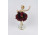 Régi német Dresden porcelán csipkeszoknyás balerina figura