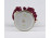Régi német Dresden porcelán csipkeszoknyás balerina figura