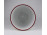 Antik nagyméretű kézzel festett papagájos porcelán kaspó 17.2 x 18 cm - Sérült