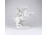 Antik Leonardo da Vinci lovasszobra Herendi porcelán figura SÉRÜLT  23.5 cm