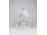 Antik Leonardo da Vinci lovasszobra Herendi porcelán figura SÉRÜLT  23.5 cm
