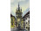 Gótikus kaputorony jelzett akvarell 30.5 x 21.5 cm