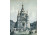 Párizsi utcarészlet - Saint Alexandre Nevszkij templom Párizs - keretezett nyomat