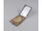 Régi elegáns tükrös púderes szelence 8 x 5.4 cm