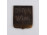 Hatvan város címere réz plakett 10 x 8.5 cm