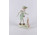 Jelzett Aquincumi porcelán figura kisfiú nyuszival 14 cm