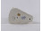 Jelzett Aquincumi porcelán figura kisfiú nyuszival 14 cm