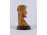 Faragott fa Jézus büszt 12 cm