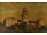 Pannonhalmi Főapátság 23 karátos arannyal aranyozott miniatúra kép 18.5 x 16.5 cm