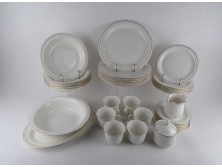 Aranyozott Zepter Pilon porcelán étkészlet és kávéskészlet 34 darab