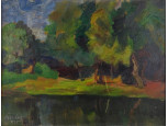 Szekfű János: Kubikgödör - 1975  45.5 x 35 cm