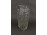 Régi, vastagfalú, modern design üveg váza 26.3 cm