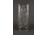Régi, vastagfalú, modern design üveg váza 26.3 cm