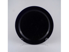 Régi nagyméretű kobaltkék porcelán tál 30 cm
