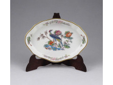 Kutani Crane mintás Wedgwood porcelán tálka 11.7 x 8.2 cm
