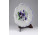 Lila virágmintás Hollóházi porcelán tálka