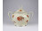 Régi német Bavaria aranyozott vajszínű porcelán bonbonier 