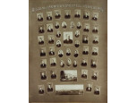 Régi fotográfia, iskolai tablókép, IGLÓI TANÍTÓKÉPZŐ INTÉZET 1910/11