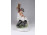 Fekvő furulyázó juhász Zsolnay porcelán figura 19 cm