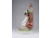 Fekvő furulyázó juhász Zsolnay porcelán figura 19 cm