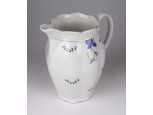 Régi német Schaller Bavaria porcelán tejszínes kiöntő 14.3 cm