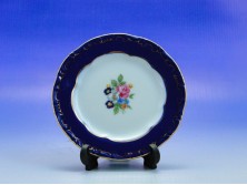 Régi kisméretű Zsolnay porcelán dísztányér