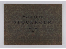 Régi Stockholm képes füzet 1928